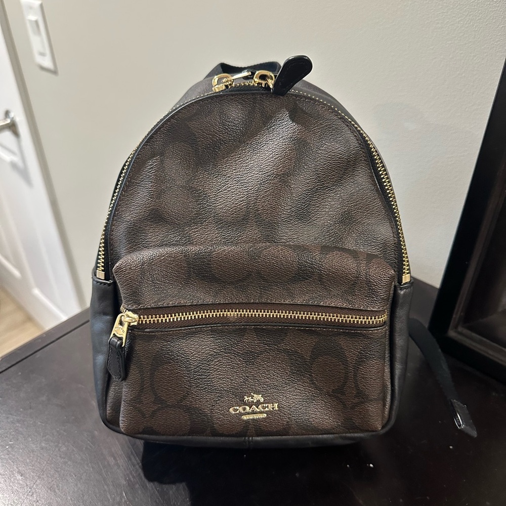 Coach mini backpack